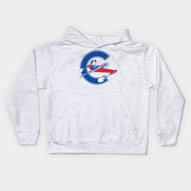 Columbus Jets Kids Hoodie by MindsparkCreative